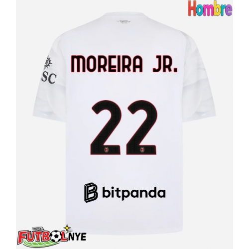 Camiseta AC Milan Diego Moreira #22 Visitante Equipación 2026-27 manga corta